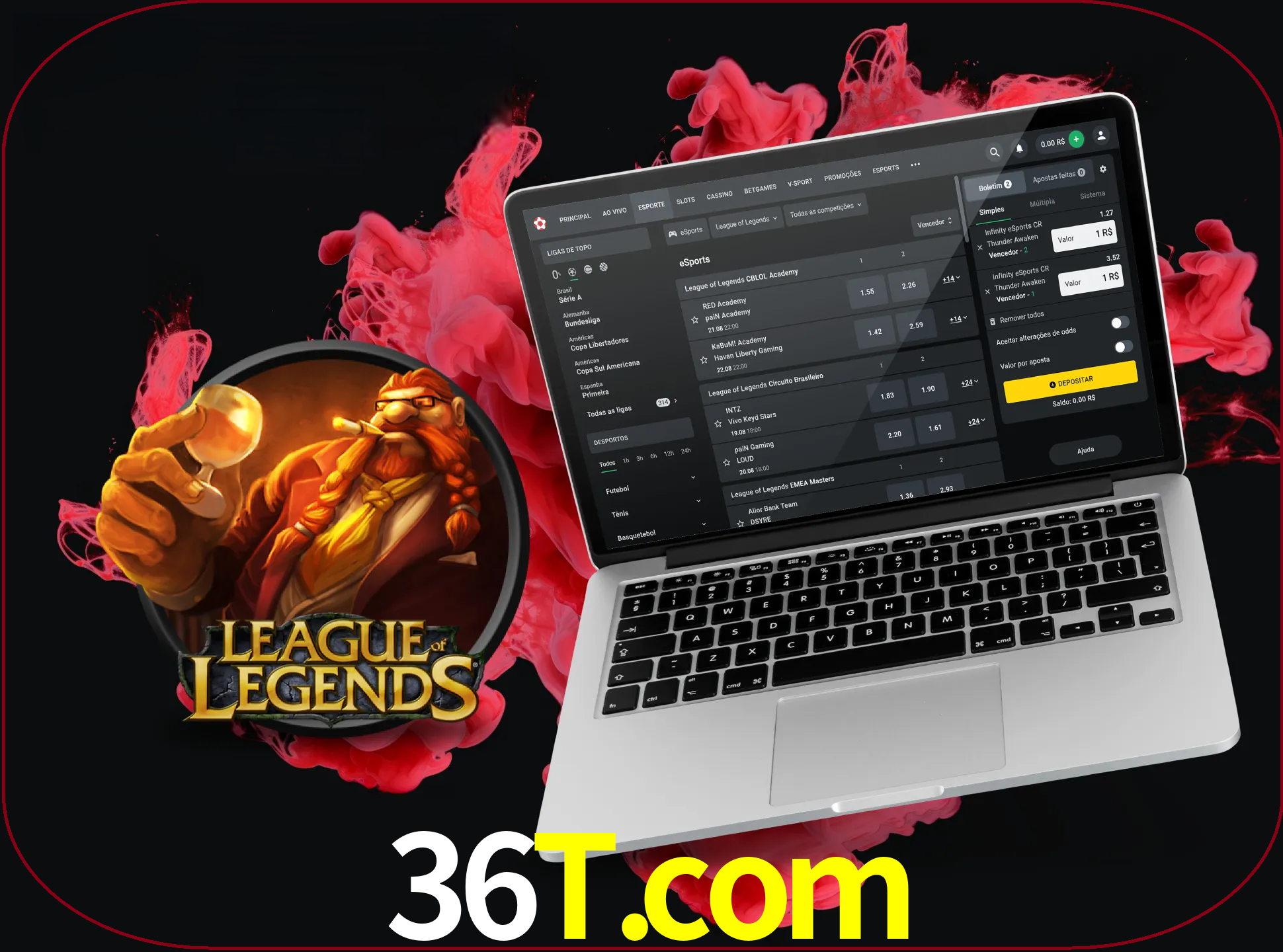 Se é um fã deste jogo, muitos torneios fantásticos que o vão surpreender estão disponíveis no 36t.